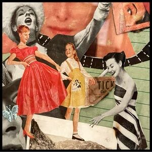 Original Mixed Media Cut-and-Paste Collage Art